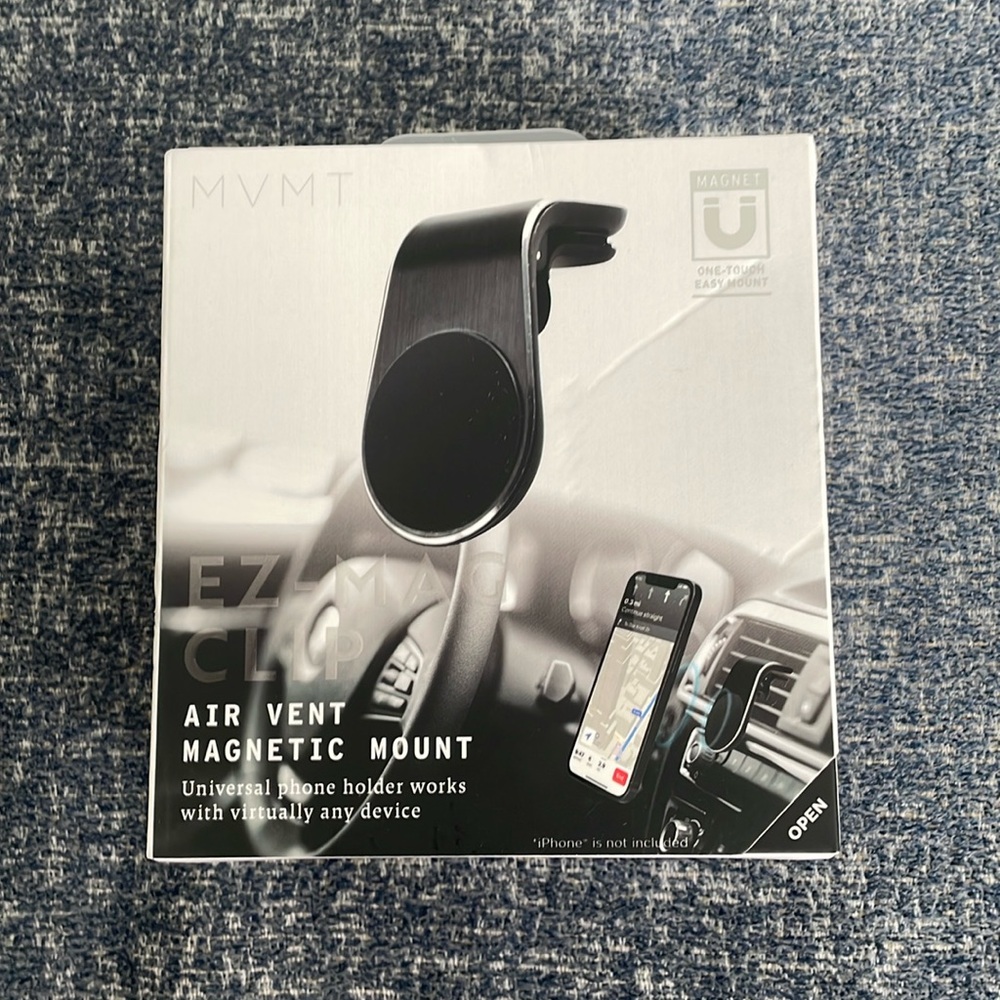 NWT - MVMT - EZ MAG CLIP air vent
Magnetic mount.